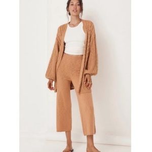 spell Yellowstone knit braided pant gorgeous earthy color never worn medium